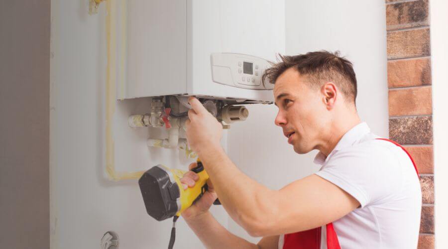 Local water heater installation in Montebello, VA